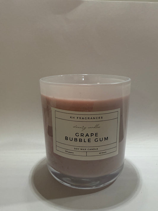 Bubblegum Candle – 550g | 40-Hour Burn Time